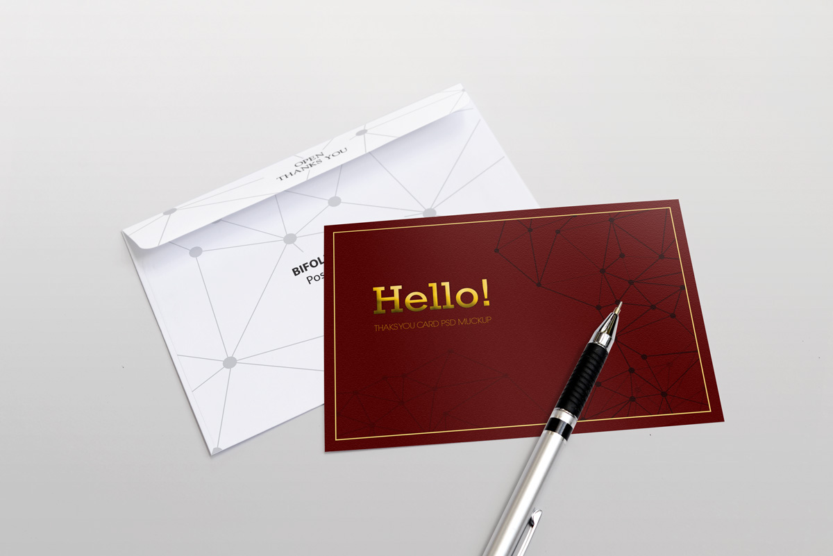 Free Greeting Card Mockup Price FREE Download Source