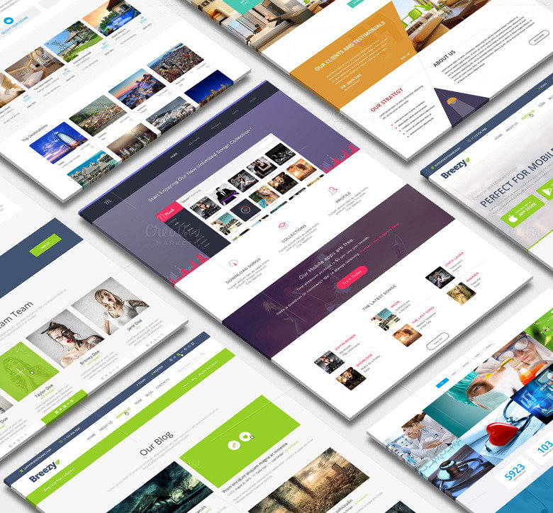 Download 30 Perspective Website Design Psd Mockups Decolore Net