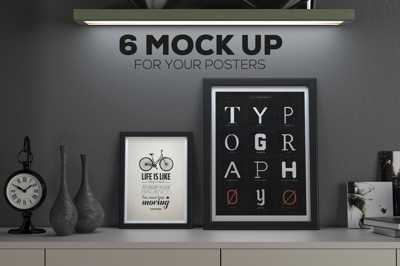 Download 60+ Poster Mockup Templates for Showcasing Designs ...