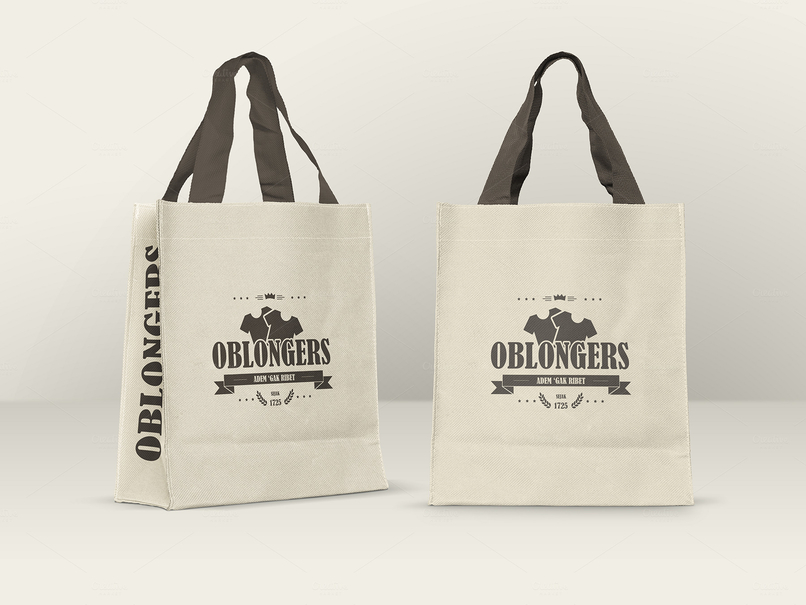 Fabrik shopping bags mockup