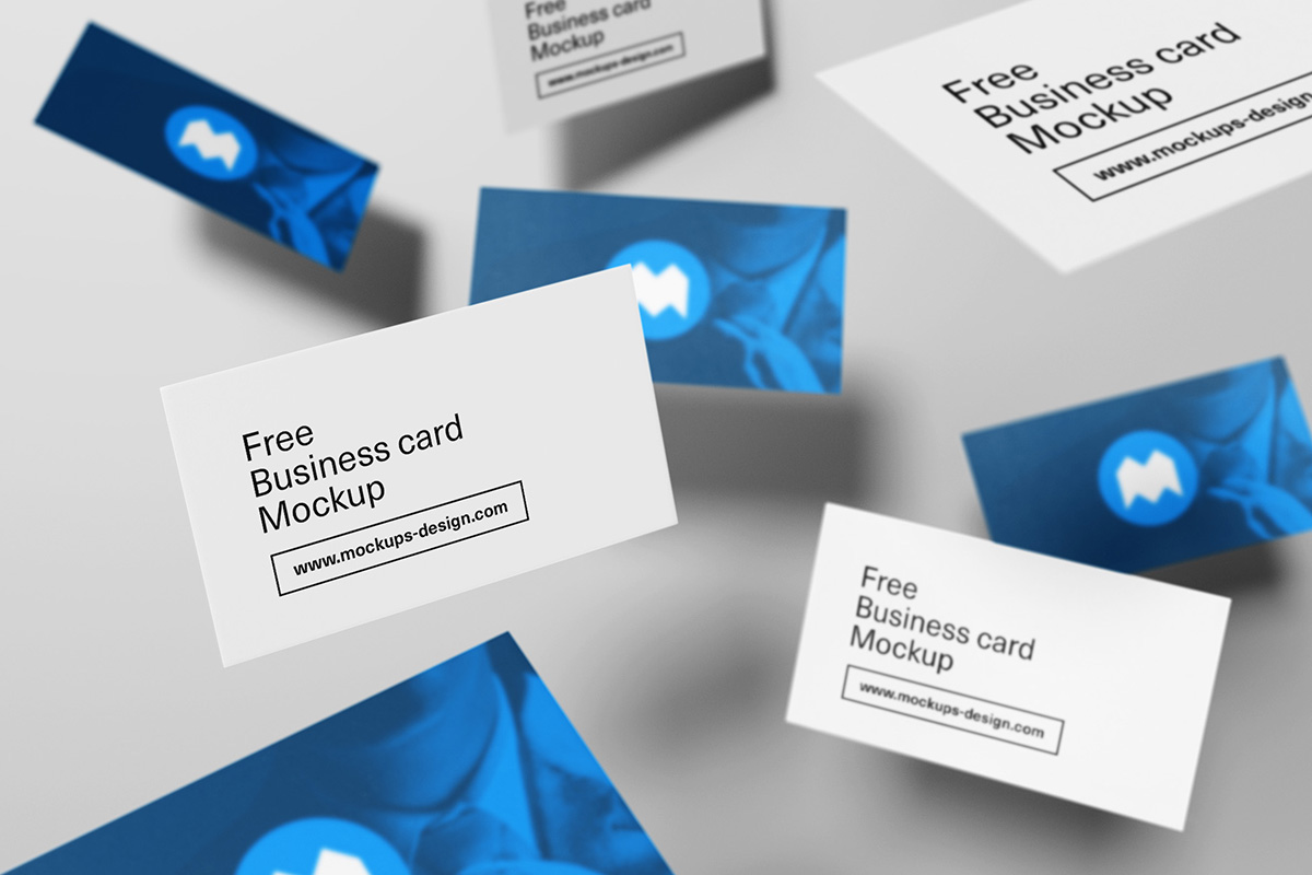 55 Business Card Psd Mockup Templates Decolore Net