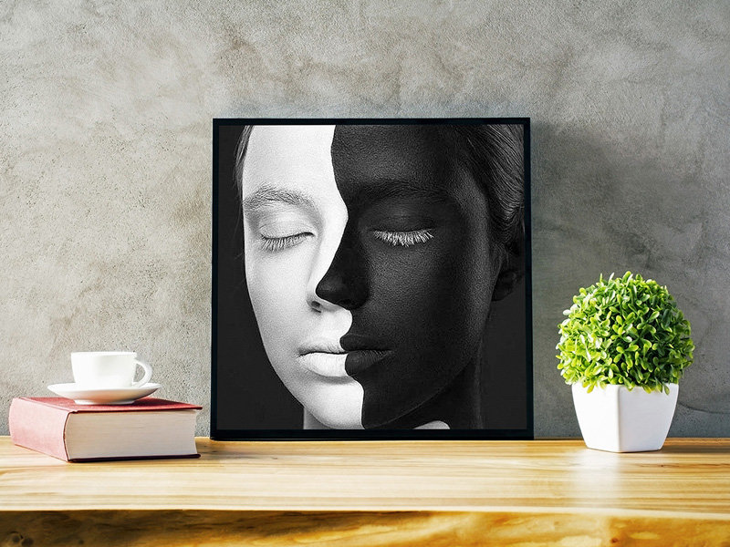Featured image of post Wall Photo Frames Gallery Mockup Psd The scene can also be used to realistically showcase your art or design gallery