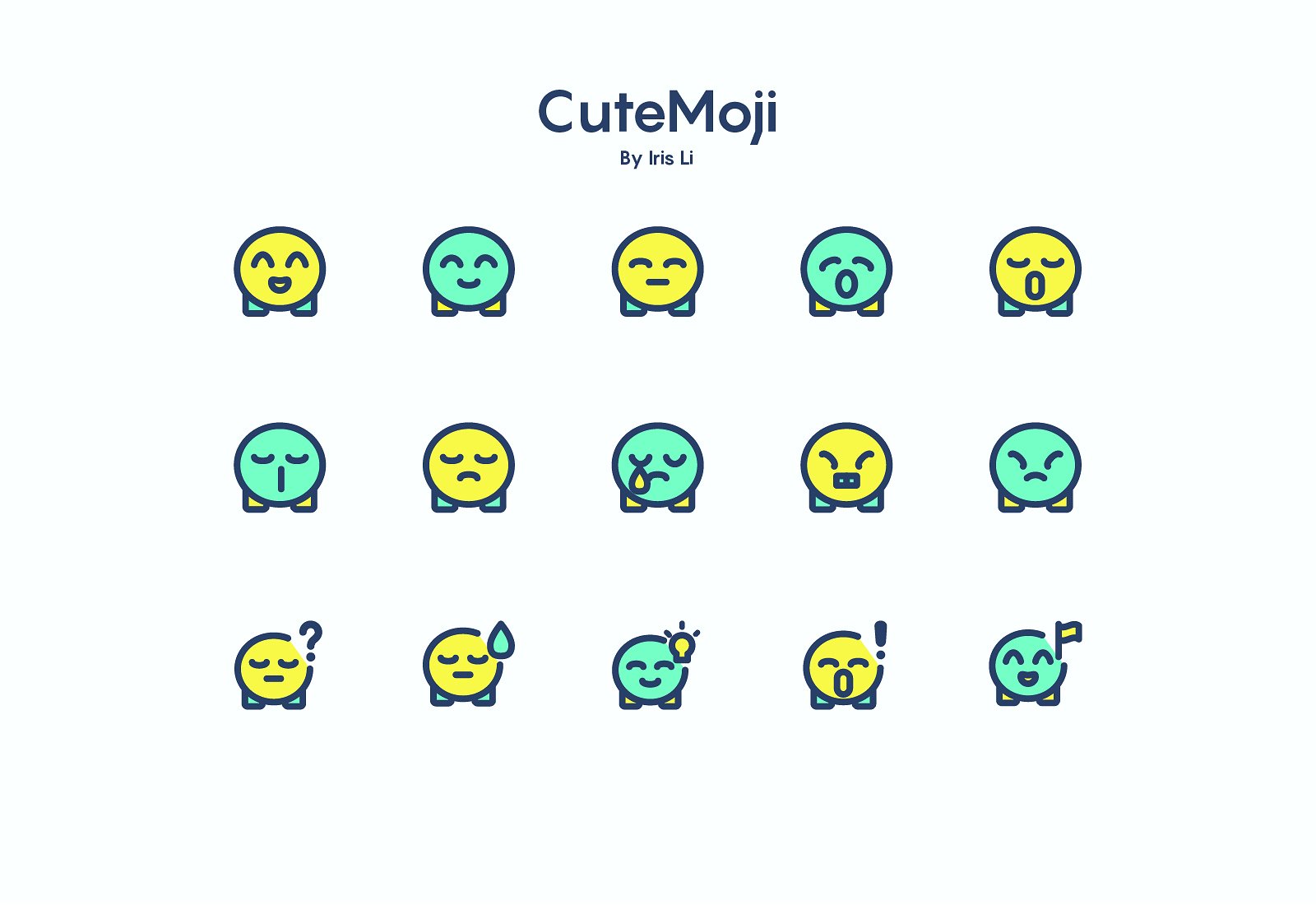 A cutemoji emoticon set