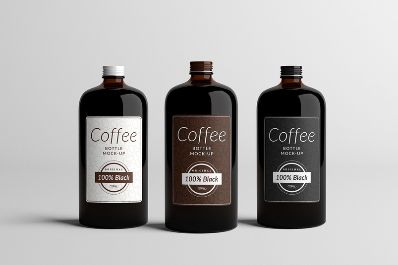 Download 40 Realistic Bottle Packaging Mockups Decolore Net