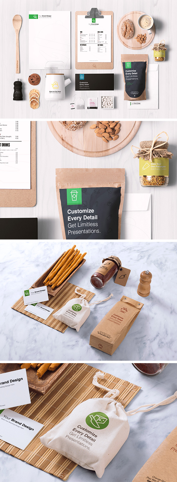 Download 30 Best Restaurant Branding Psd Mockup Templates Decolore Net PSD Mockup Templates