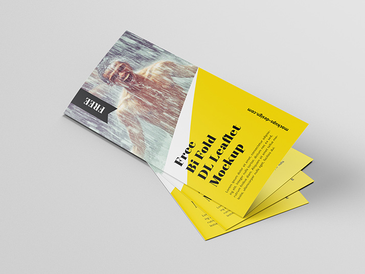Free bi-fold brochure design template
