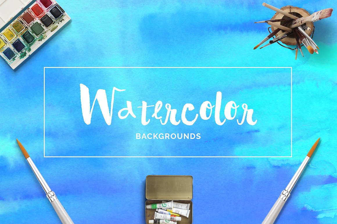 A simple watercolor backgrounds