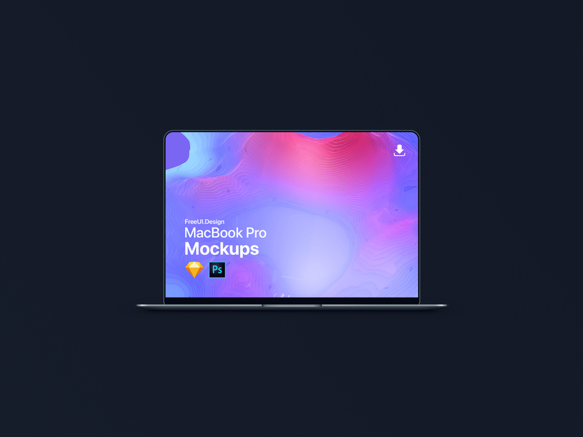 A free macbook pro mockup