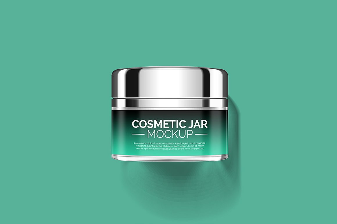 Cosmetic Bottles Mockup