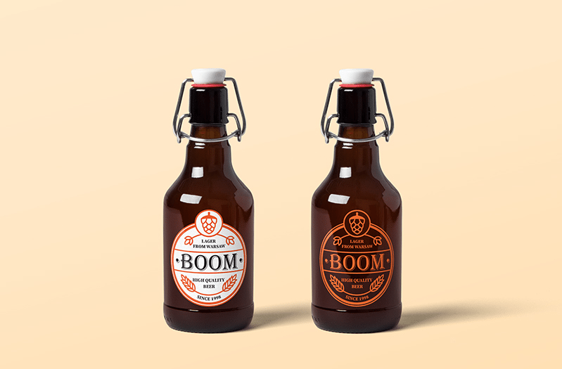 21 Best Beer Bottle Mockups Psd Free Premium
