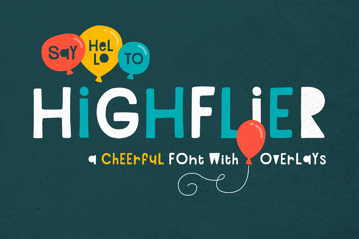 A cheerful font with a style