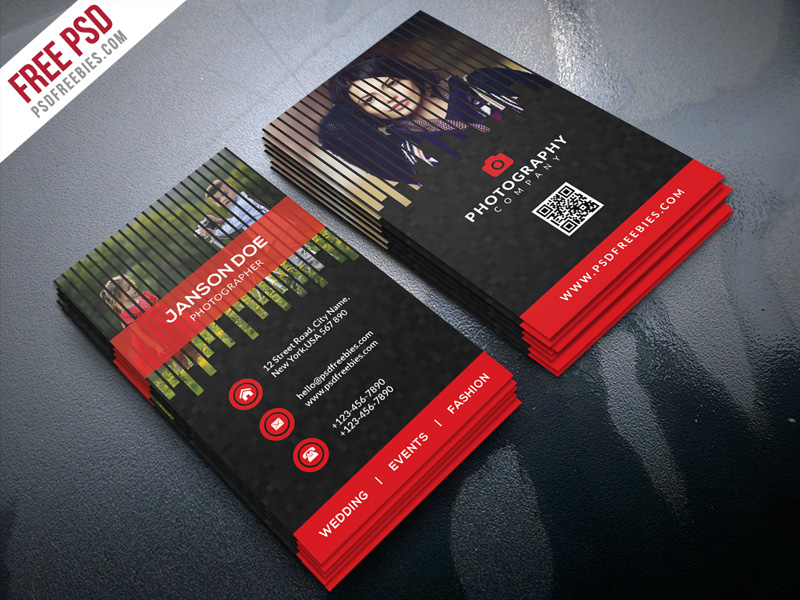 40 Business Card Templates For Photographers Decolore Net