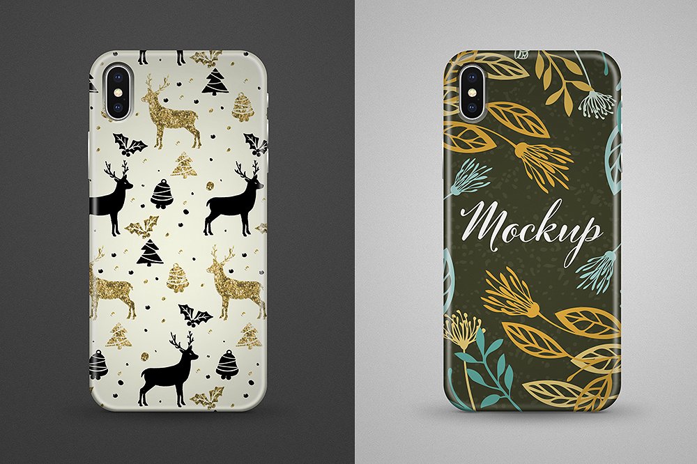 Two iPhone Case Mockups