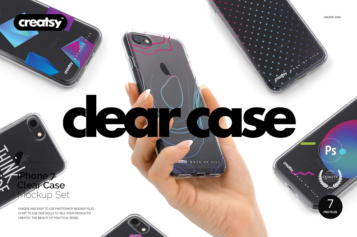 Clear Case Mockups