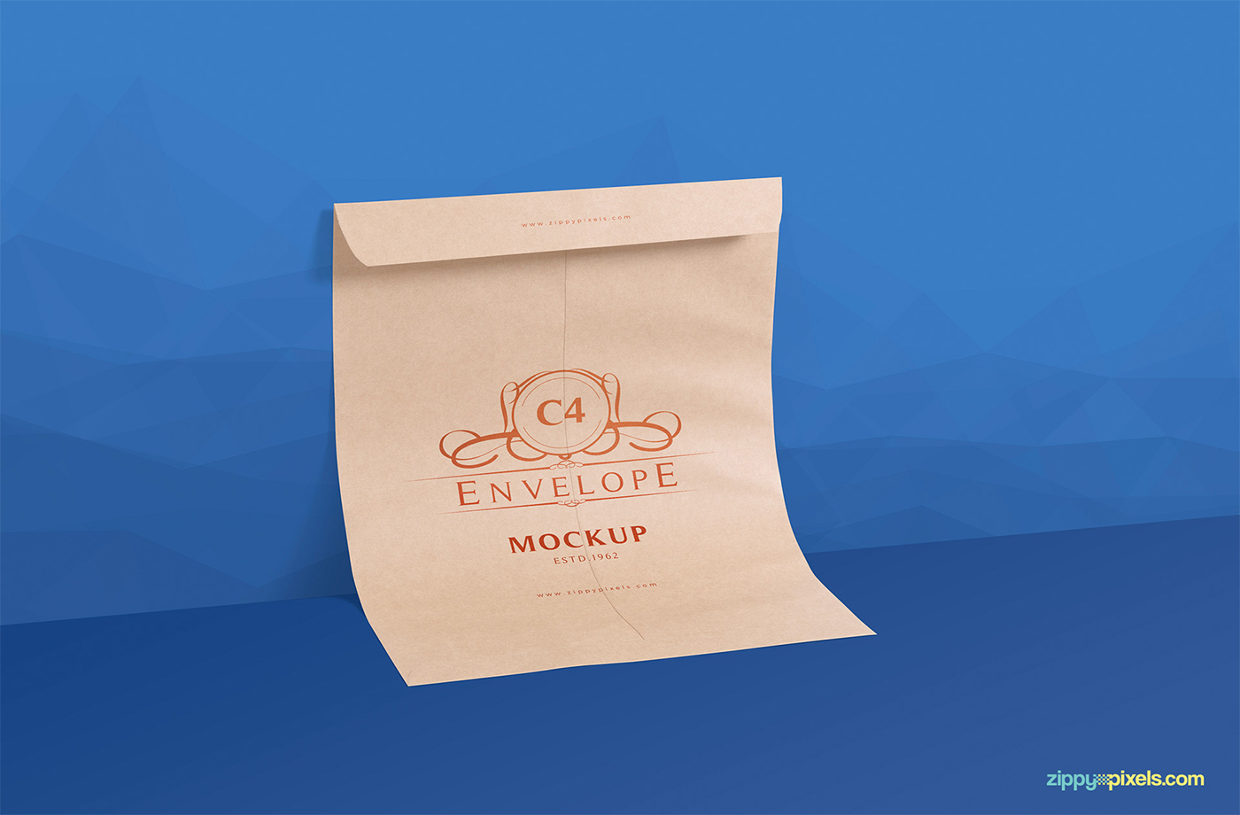 A envelope scene mockups free