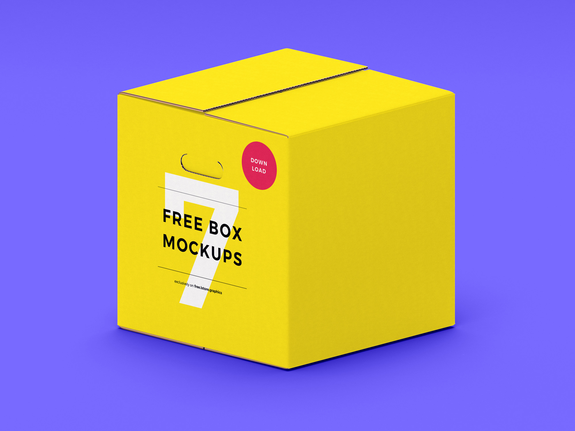 A free set of box mockups