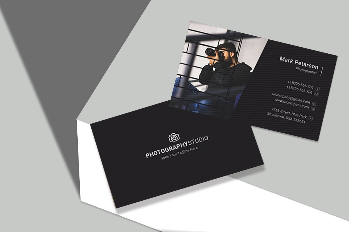 22+ Business Card Templates for Photographers  Decolore.Net In Photography Business Card Templates Free Download