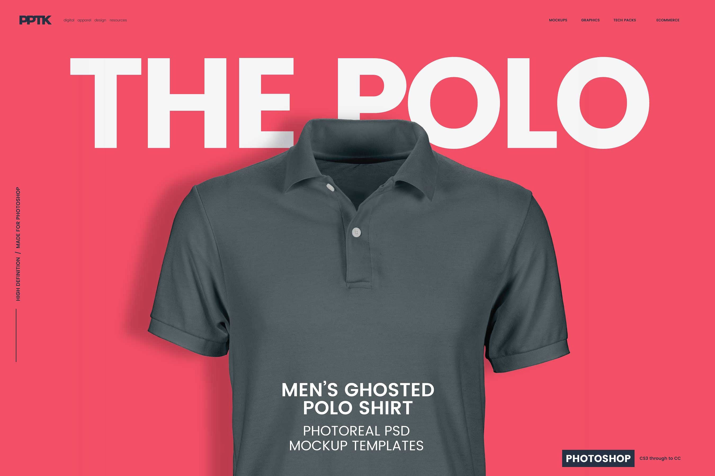 Download 35 Polo Shirt Ultra Realistic Psd Mockups Decolore Net