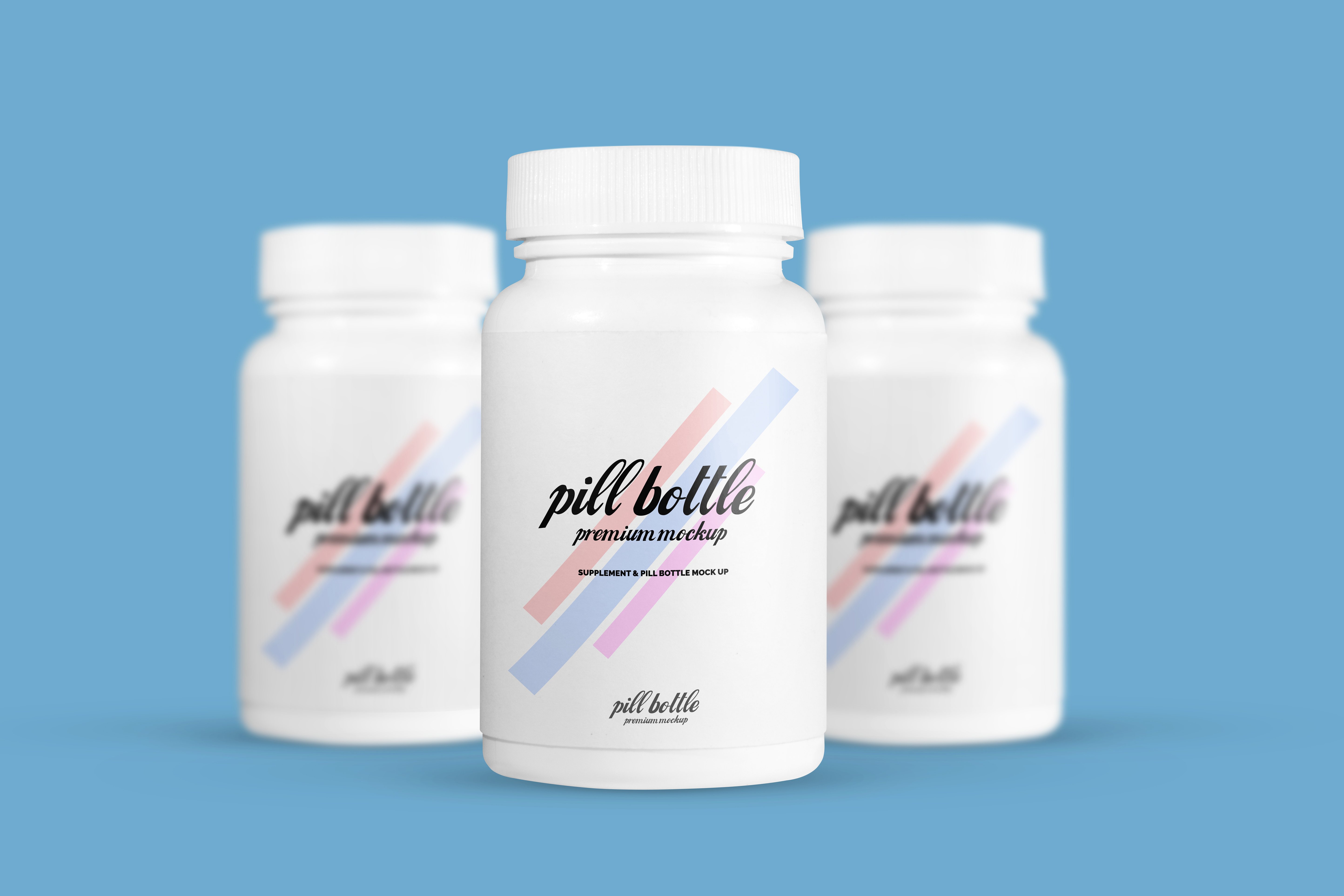 Download 30 Pills Vitamins Bottle Packaging Psd Mockup Templates Decolore Net PSD Mockup Templates