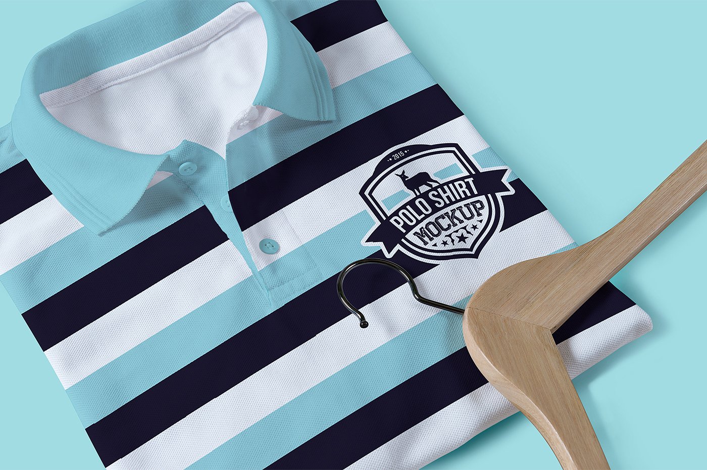 Polo shirt mockup psd template