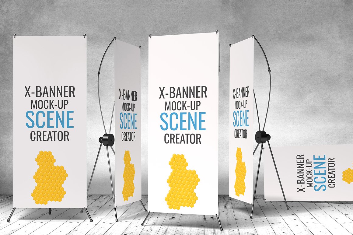 Free Trade Show Stand Mockup Psd