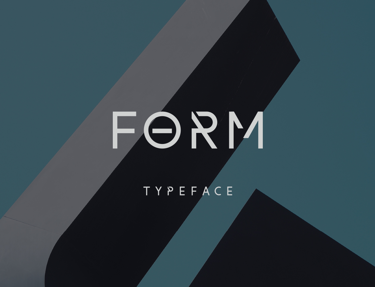 A free modern display typeface