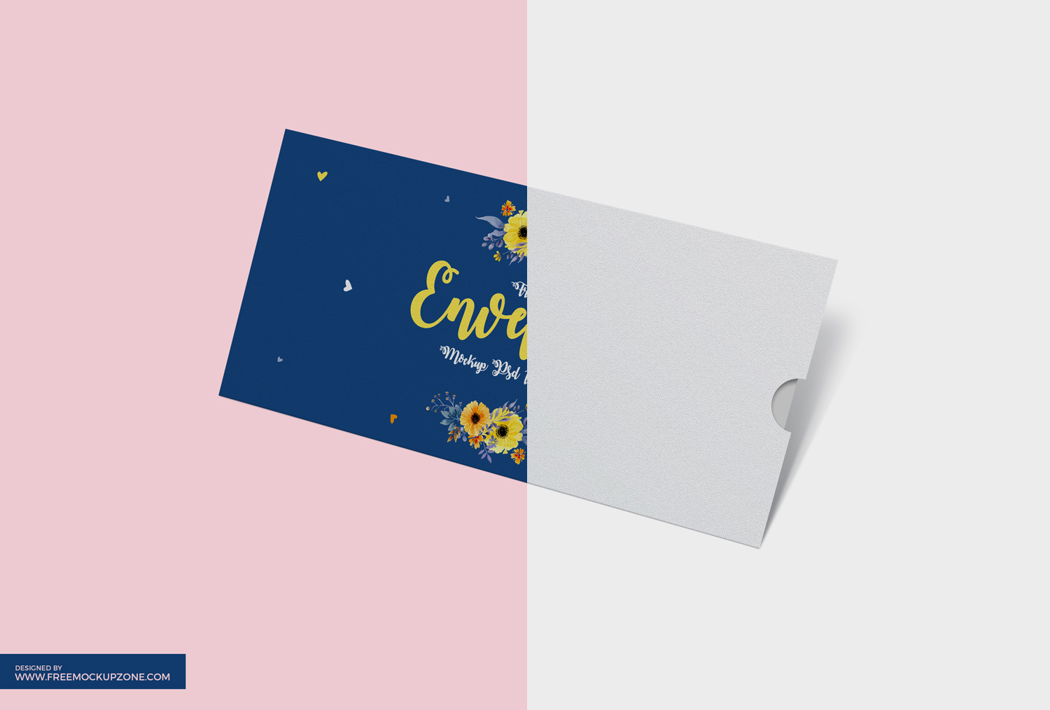 A free envelope mockup template