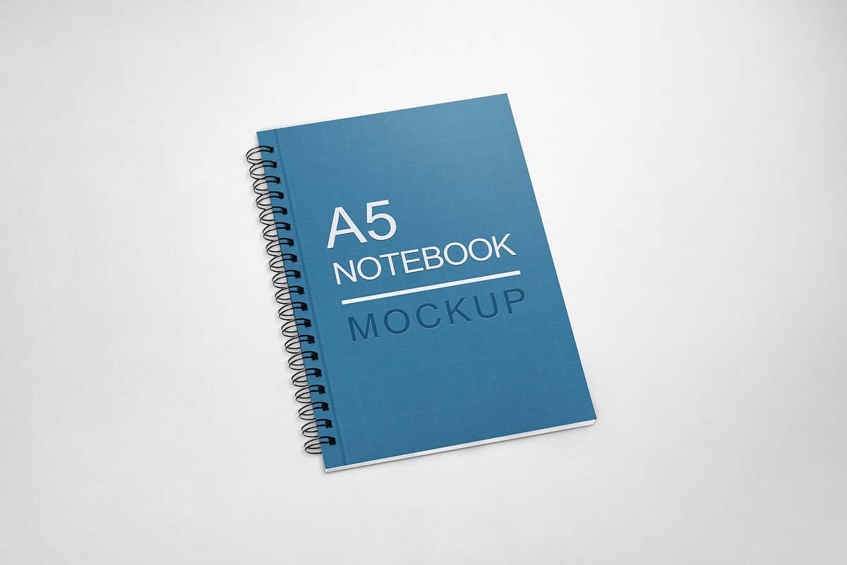 Download 40 Charming Spiral Notebook Mockup Templates Decolore Net