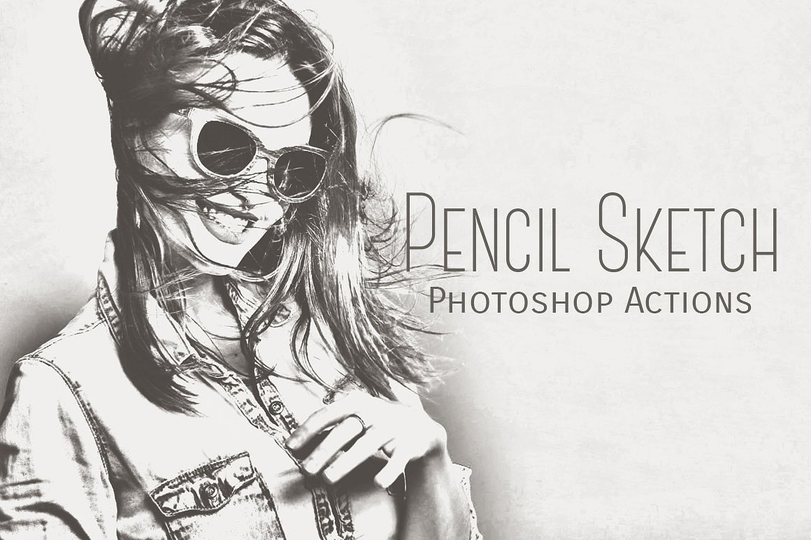 Pencil Sketch Action for Adobe Photoshop  Adobe Exchange