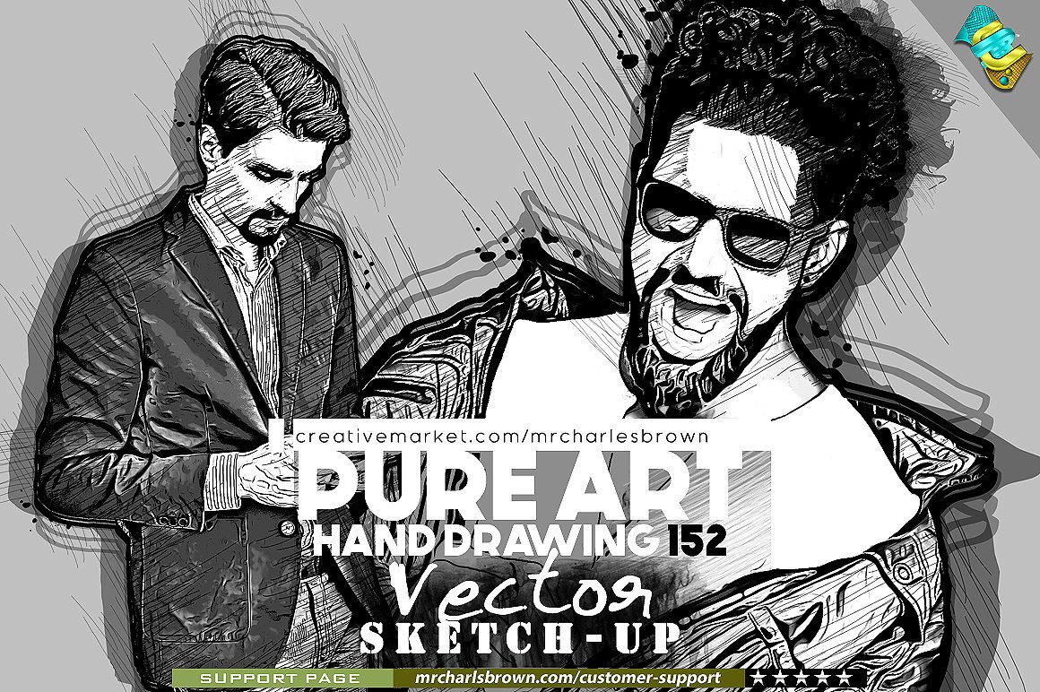 Pencil Drawing Photo Effect - Design Cuts