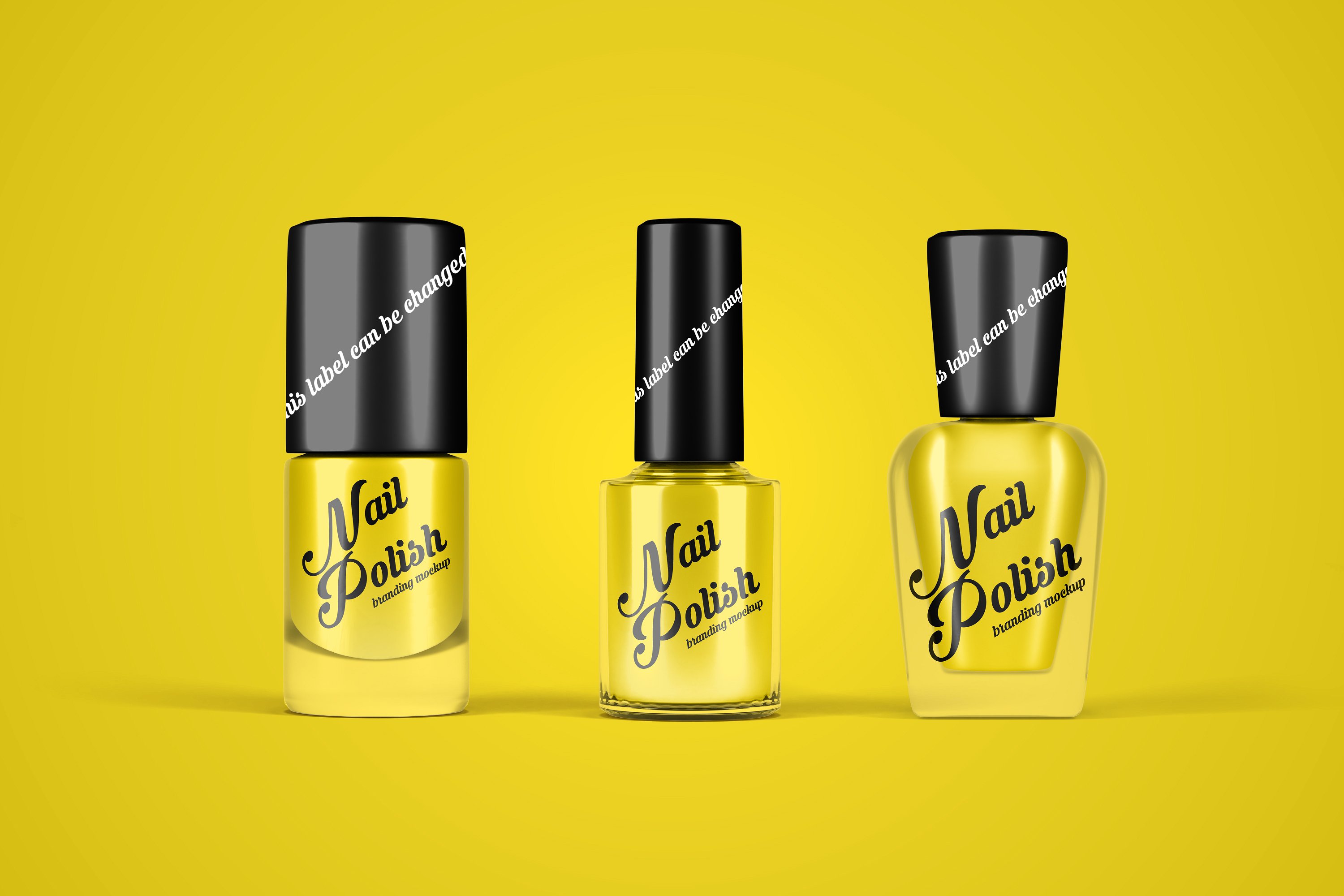 Download 7 Glossy Nail Polish Bottle Mockup Templates Decolore Net