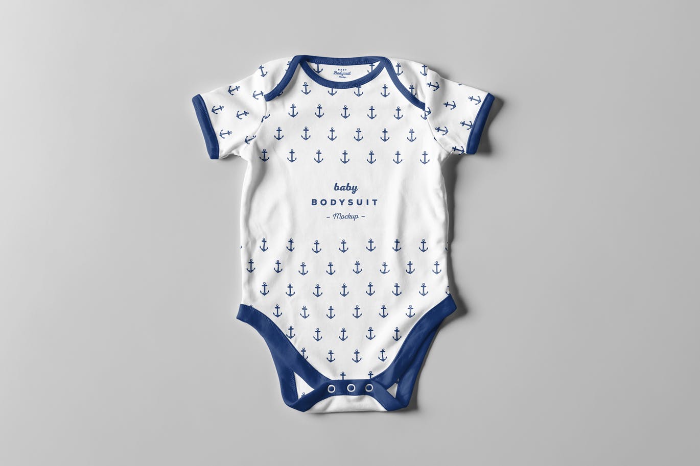 Baby bodysuit mockup templates
