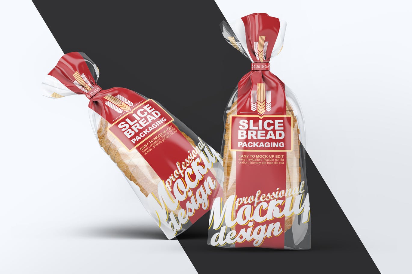 Download 15 Best Sandwich Bread Packaging Mockups Decolore Net PSD Mockup Templates
