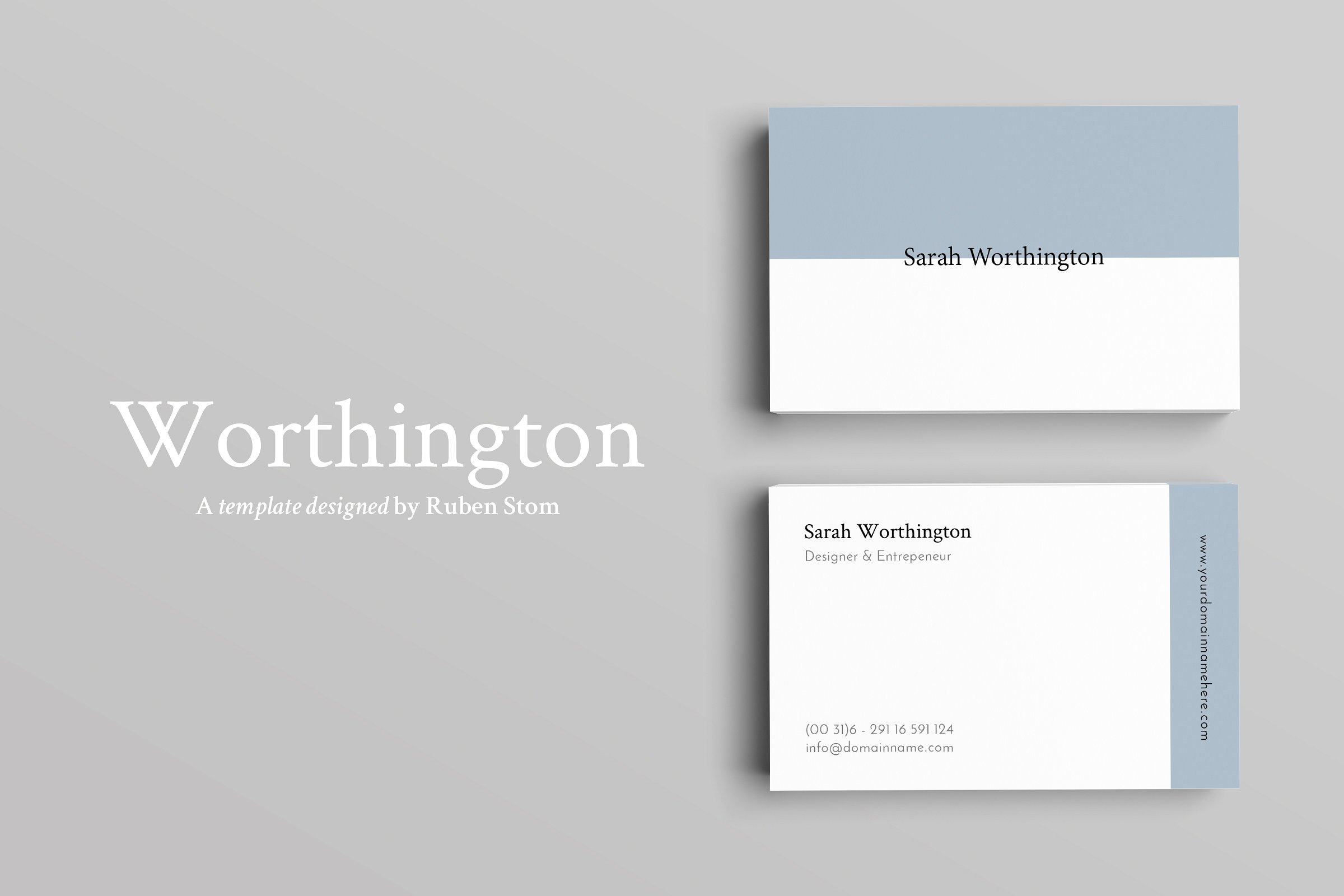 Minimalist business card