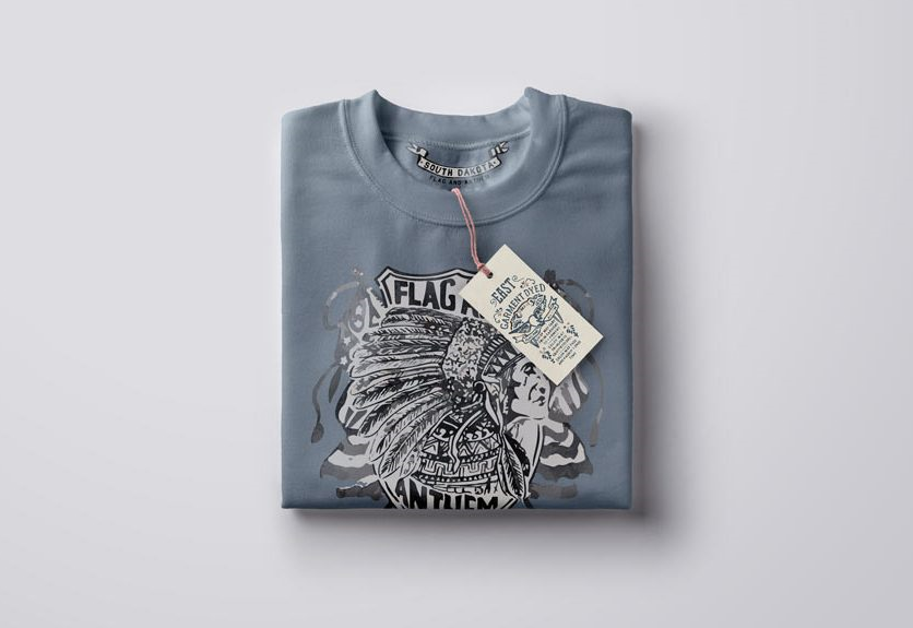 10 Free Folded T Shirt Mockup Templates Decolore Net