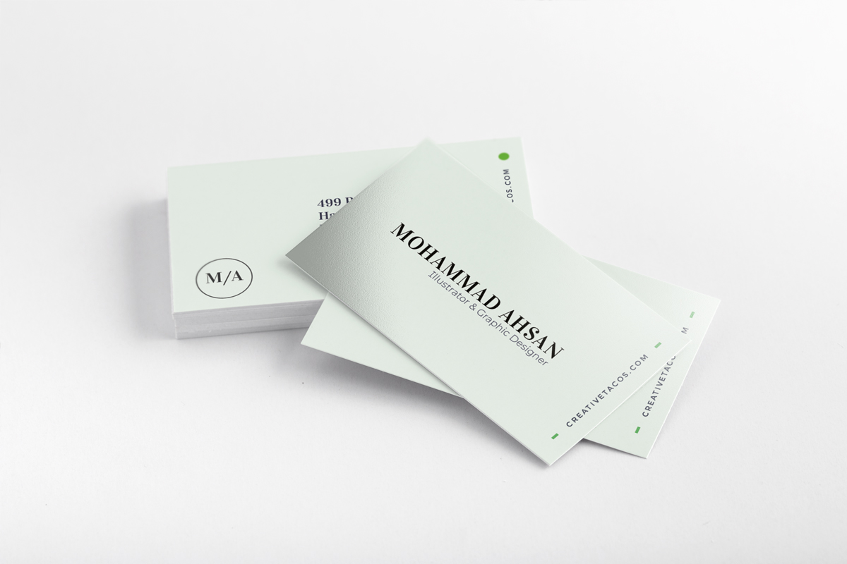 Free minimal business card