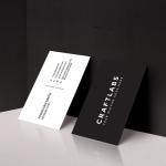 Minimalist business cards cover