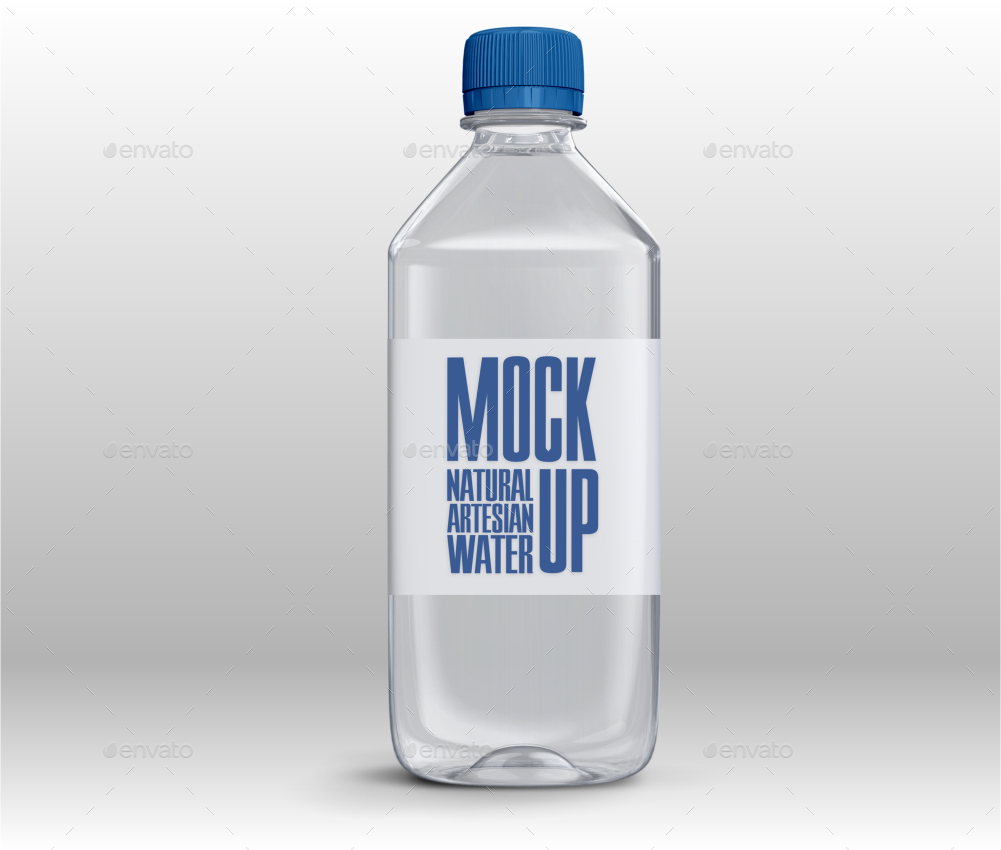 25 Realistic Water Bottle Mockup Templates Decolore Net