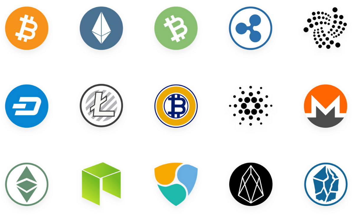 Crypto icons for free use