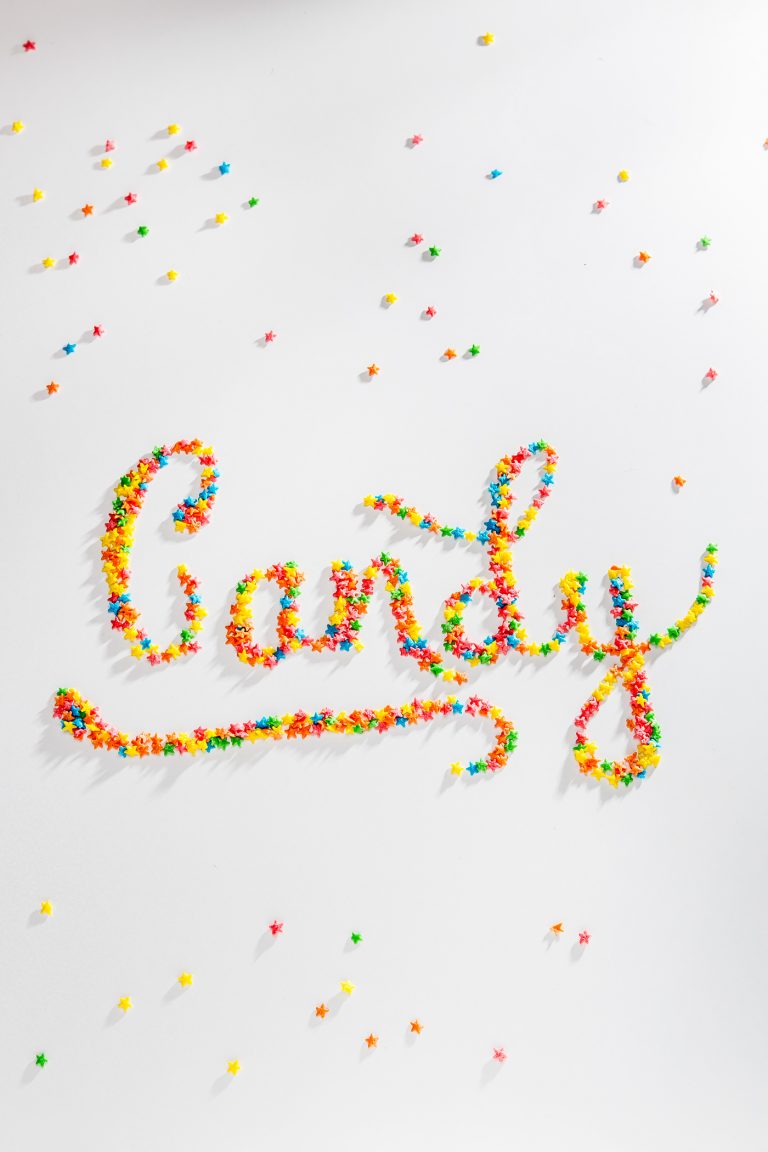 50 Incredible Candy Typography Designs for Inspiration