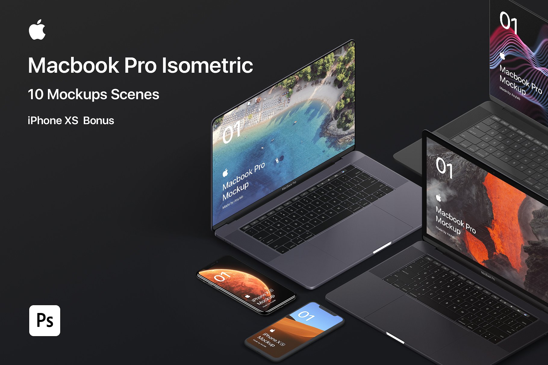 Download 60 Apple Macbook Pro Air Mockup Templates Decolore Net