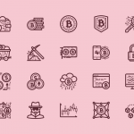 Cryptocurrency icon packs cover