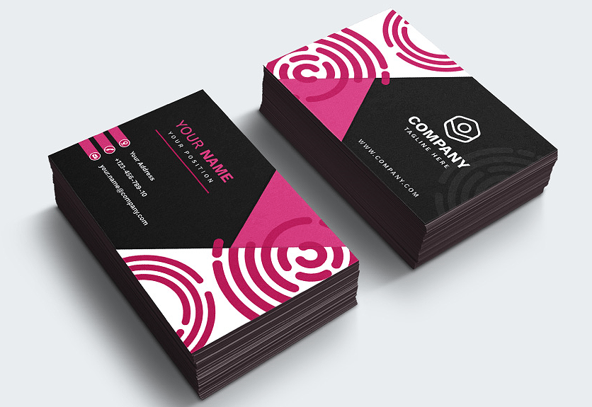 Modern Business Card Templates Ai Eps Decolore Net