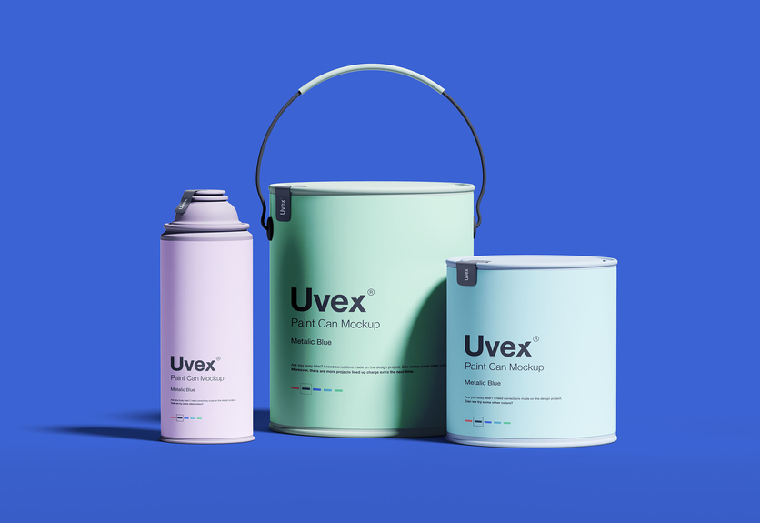 Download 10 Paint Bucket Can Packaging Mockups Decolore Net