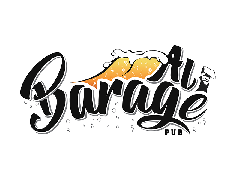 A logo design for pub