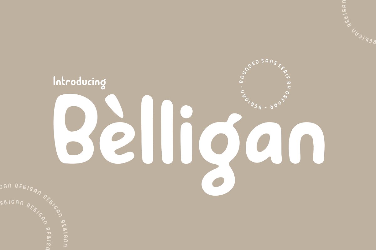 Rounded Sans Serif Font