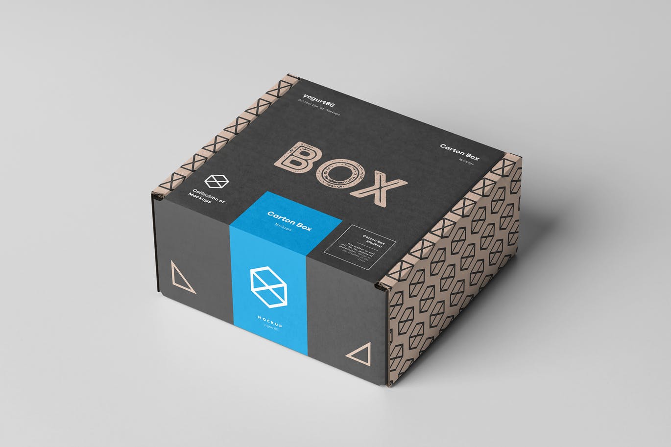 Download Free 70 Creative Box Packaging Psd Mockups Decolore Net PSD Mockup Template