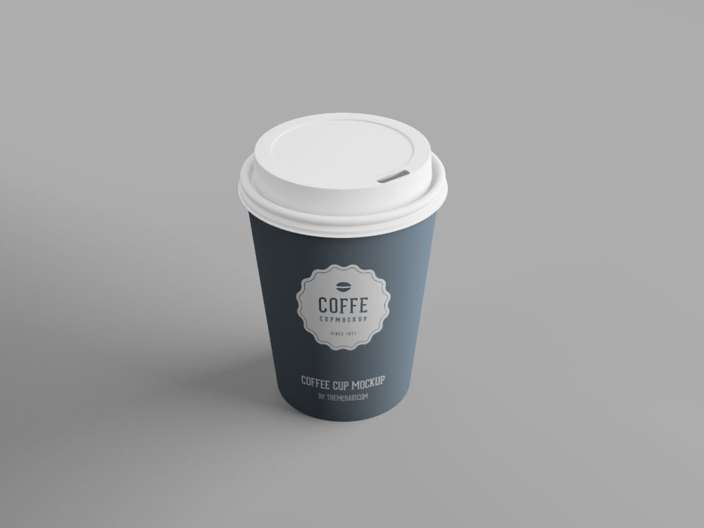 Solo coffee cup mockup