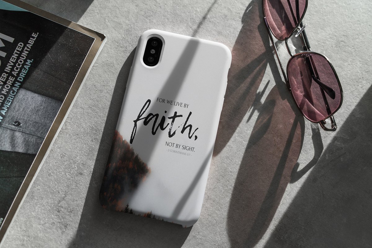 iPhone Case Mockup Set