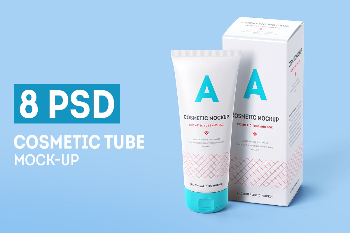 Download Free 40 Cosmetic Tube Psd Mockup Templates Decolore Net PSD Mockups.